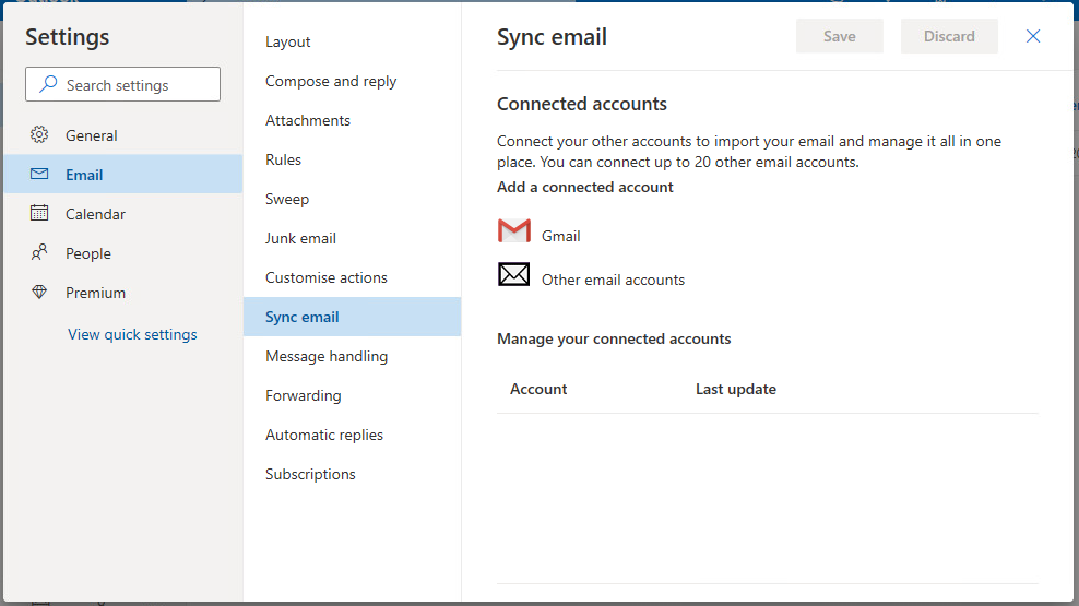 outlook live add email account